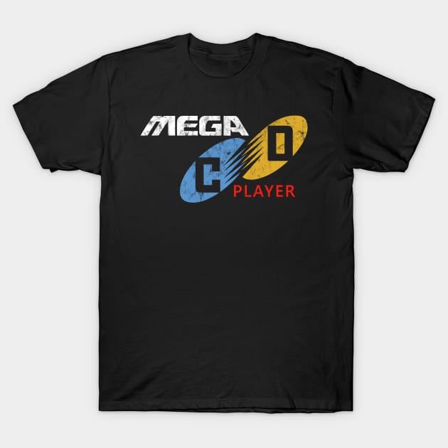 Mega CD - Japanese Sega CD I T-Shirt by MalcolmDesigns